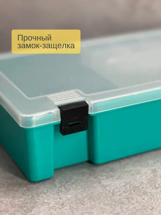 Kitchen Queen Бокс для швейных принадлежностей, голубой, фото 7