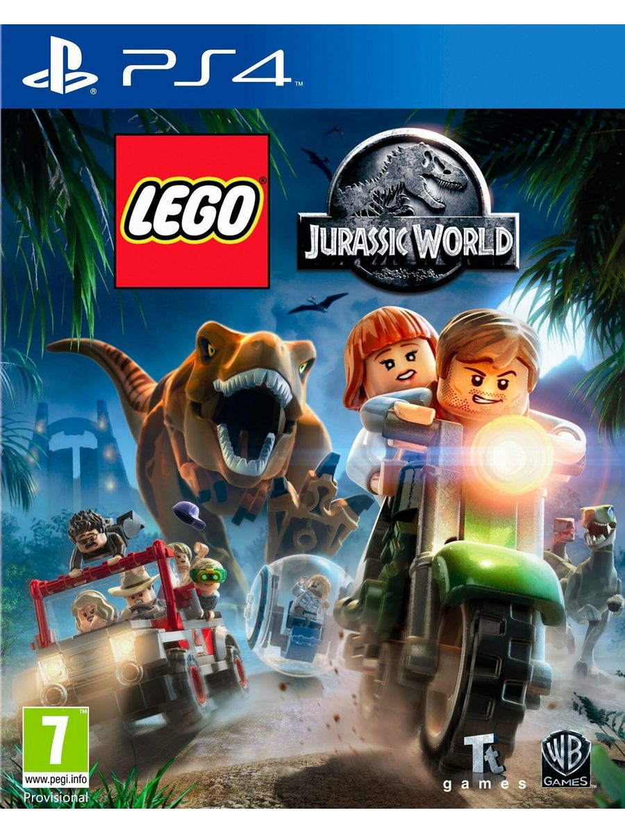 LEGO Jurassic World (Мир Юрского периода) (PS4, русский) WB Games 26064667  купить за 1 611 ₽ в интернет-магазине Wildberries