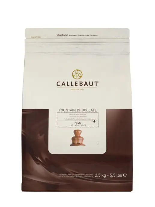 CALLEBAUT Молочный бельгийский шоколад для фонтанов какао 37,8% 2,5кг, 2,5 кг, фото 3