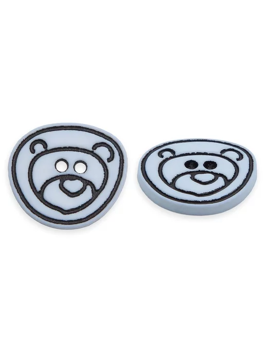 Magic Buttons Пуговицы декоративные, Мишки 17*16 мм, 5 шт, 17x16 мм, 5 шт, фото 3