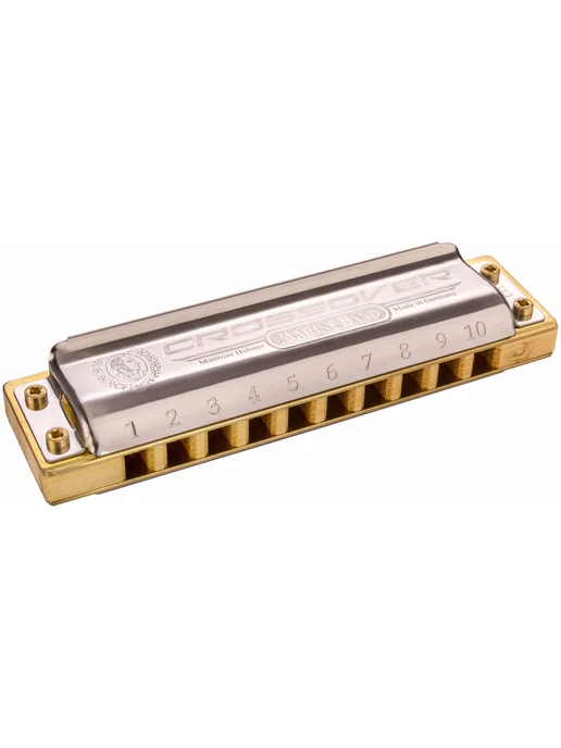 HOHNER Губная гармоника диатоническая Marine Band Crossover C, серый, фото 6