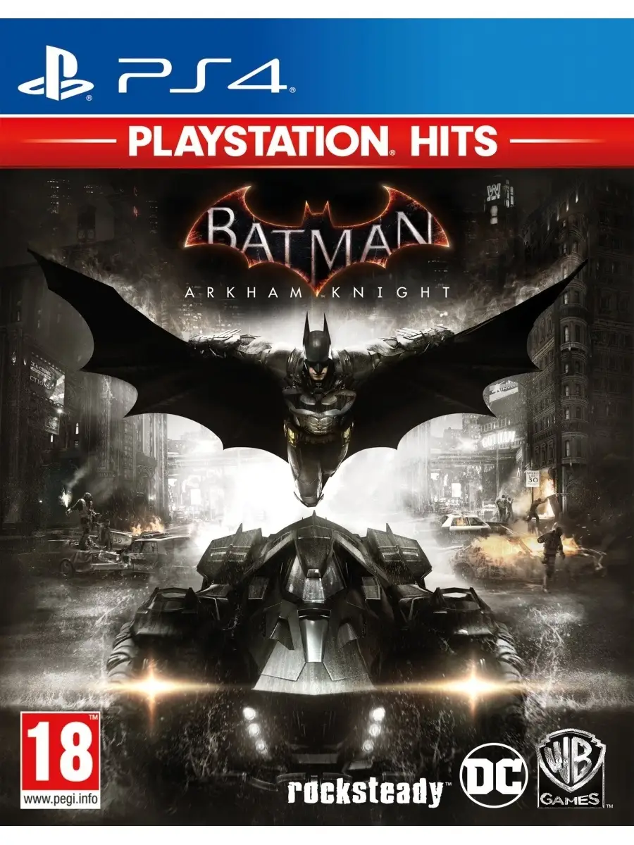 Batman: Arkham Knight (Рыцарь Аркхема) (PS4, русский) WB Games 26130906  купить за 1 453 ₽ в интернет-магазине Wildberries