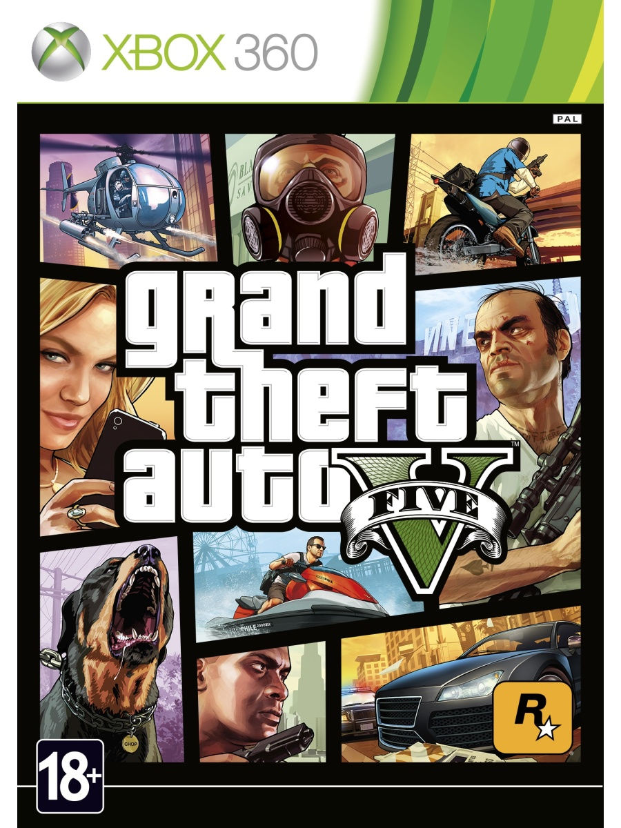 Grand Theft Auto V (5) (GTA 5) (Xbox 360, русские субтитры) RockStar Games  26147683 купить за 4 430 ₽ в интернет-магазине Wildberries