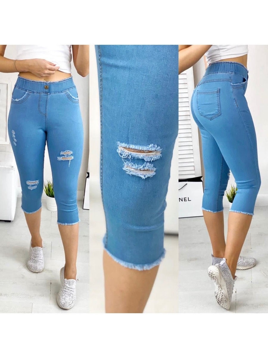Женские капри джинсовые EDC