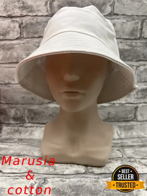 Marusia&cotton Панама, белый