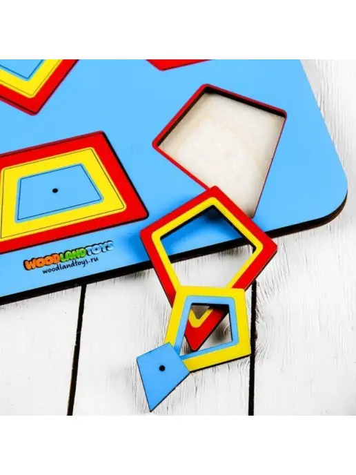WoodLandToys Деревянная игра "Паутинка 2" по методике Монтессори, вариант, фото 3