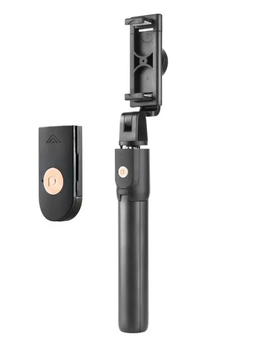 Trendsmax Монопод для смартфона с Bluetooth пультом, от 20 см до 70 см, черный, фото 5