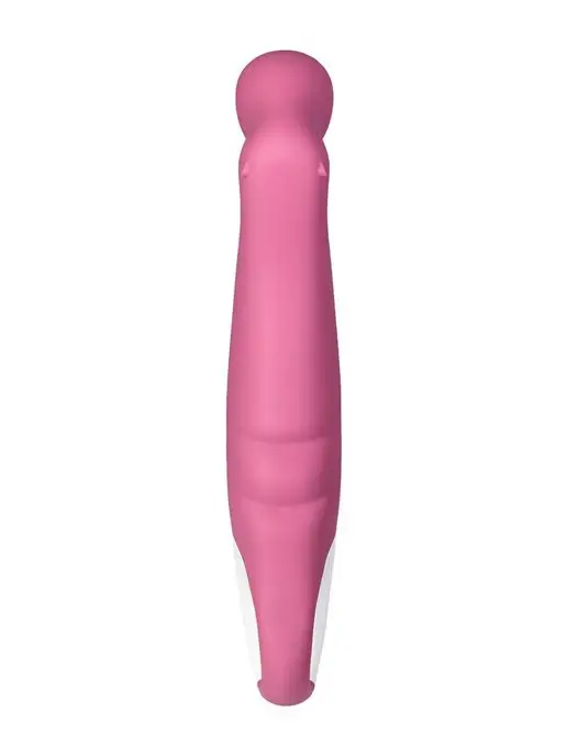 satisfyer Вибратор Petting Hippo с загнутым кончиком 22,9 см, красный, фото 6