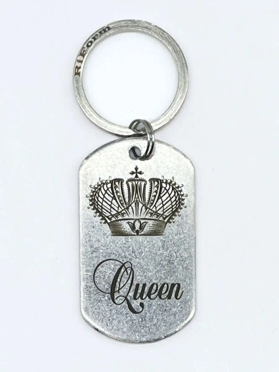 Жетон армейский с гравировкой "Queen. Корона королевы"