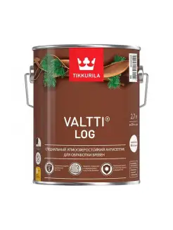 Декоративный антисептик Valtti Log TIKKURILA 2,7л рябина Tikkurila 26299049 купить за 2 326 ₽ в интернет-магазине Wildberries