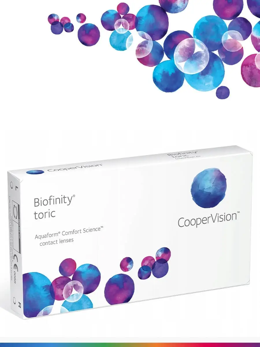 Контактные линзы для астигматизма / D:-2.0, CYL:-1.75, AX:90 / Biofinity  toric торические Biofinity 26311486 купить за 2 312 ₽ в интернет-магазине  Wildberries