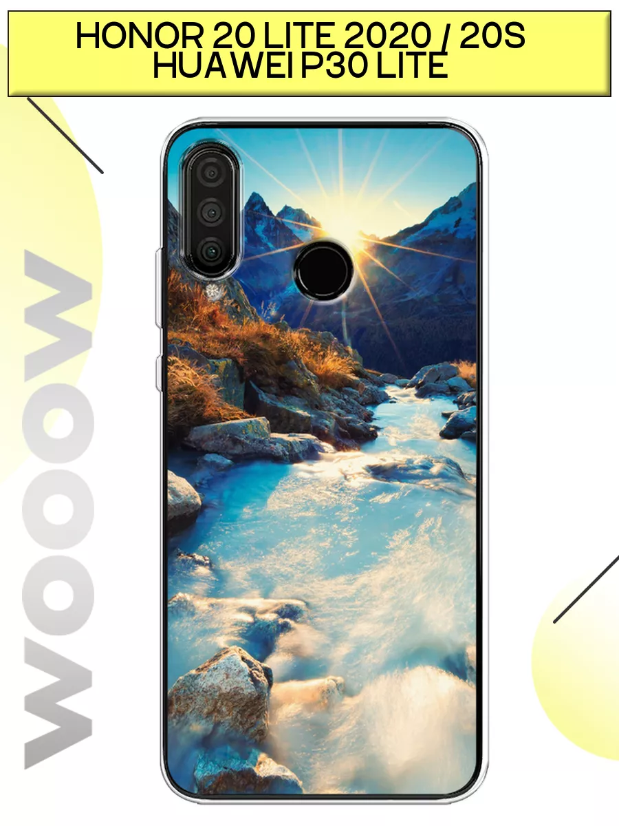 Чехол на Huawei P30 lite / Honor 20S / Honor 20 Lite 2020 Huawei 26322131  купить за 314 ₽ в интернет-магазине Wildberries