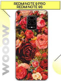 Чехол на Redmi Note 9 Pro Note 9S с принтом Xiaomi 26333799 купить за 365 ₽ в интернет-магазине Wildberries