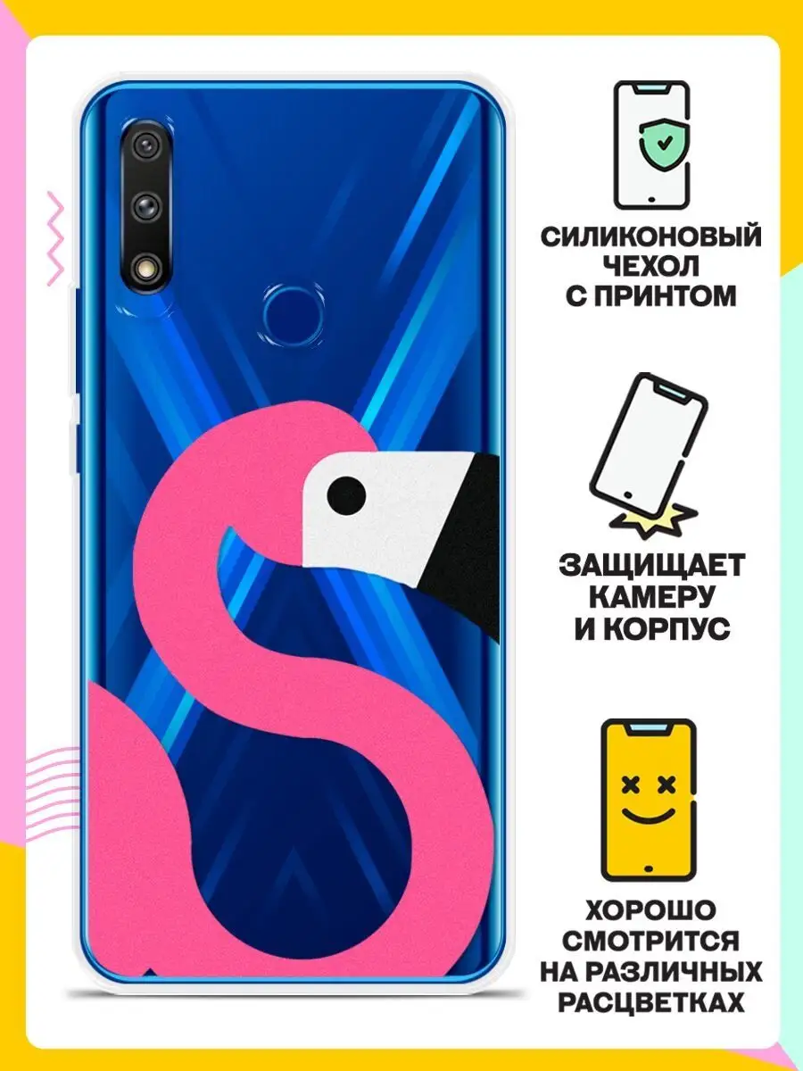 Силиконовый чехол на Honor 9X с картинкой 