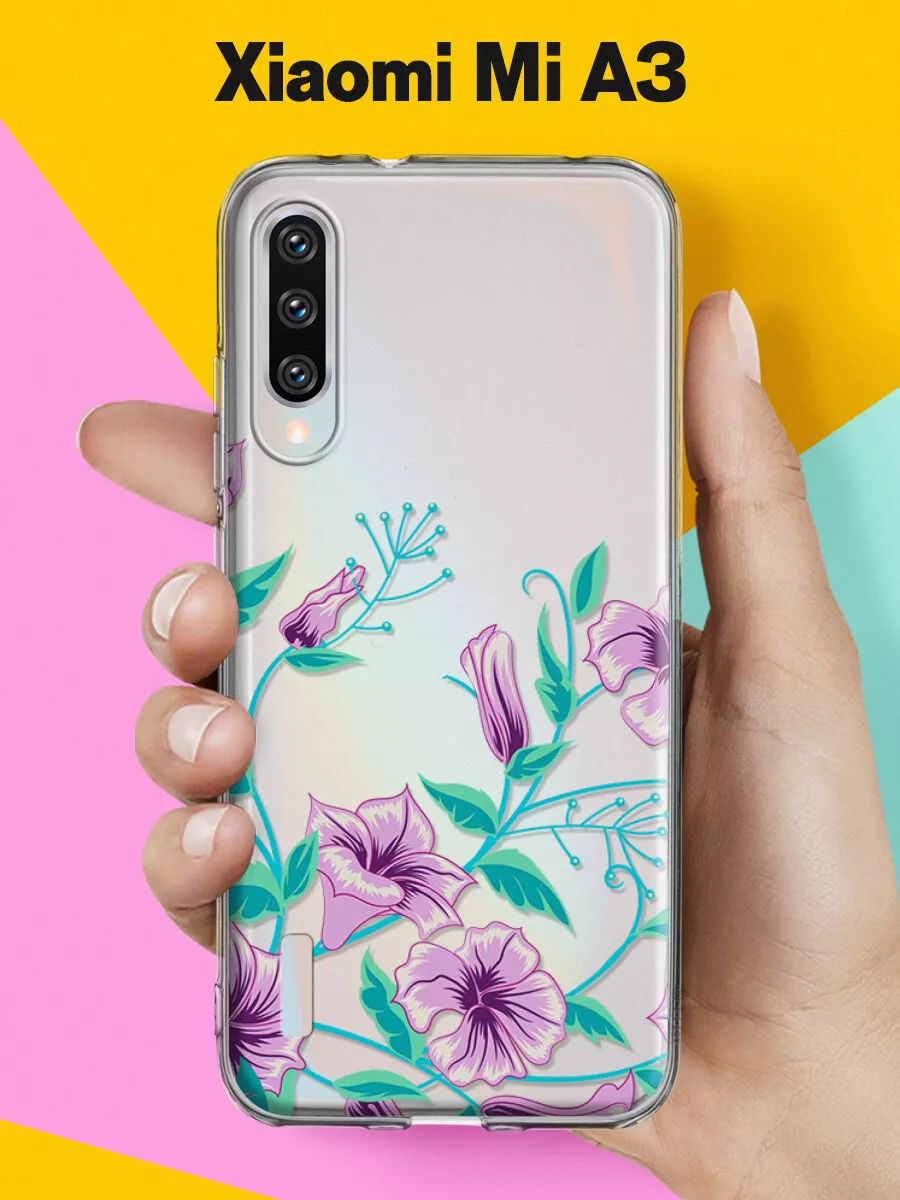 Силиконовый чехол на Xiaomi Mi A3 с картинкой 