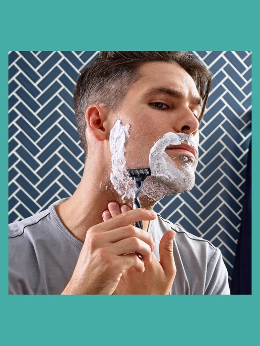 GILLETTE Сменные кассеты для бритья 4 шт, 2 шт, фото 6