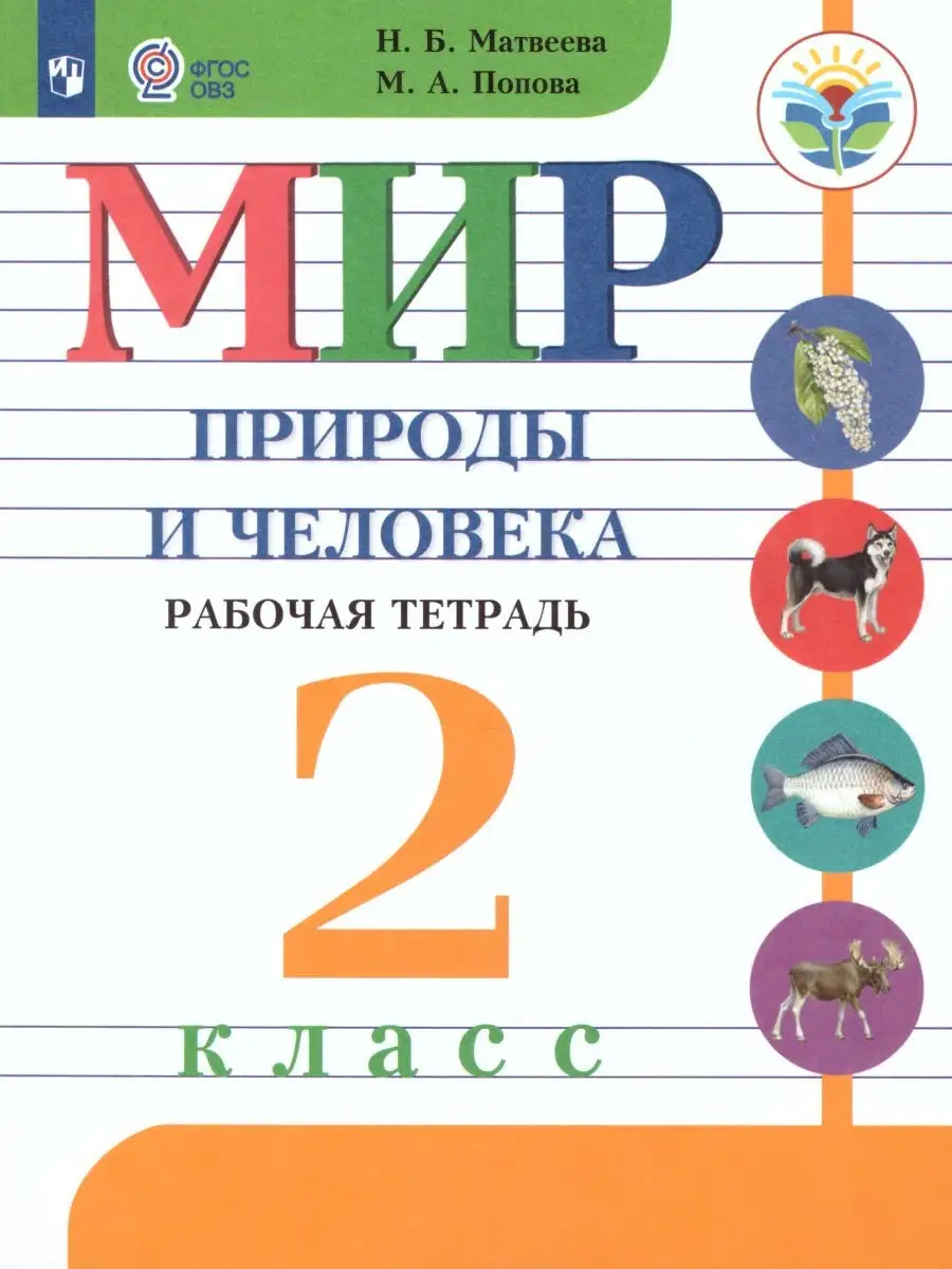 Мир природы и человека 2 класс. Рабочая тетрадь. ФГОС Просвещение 26444423  купить за 495 ₽ в интернет-магазине Wildberries