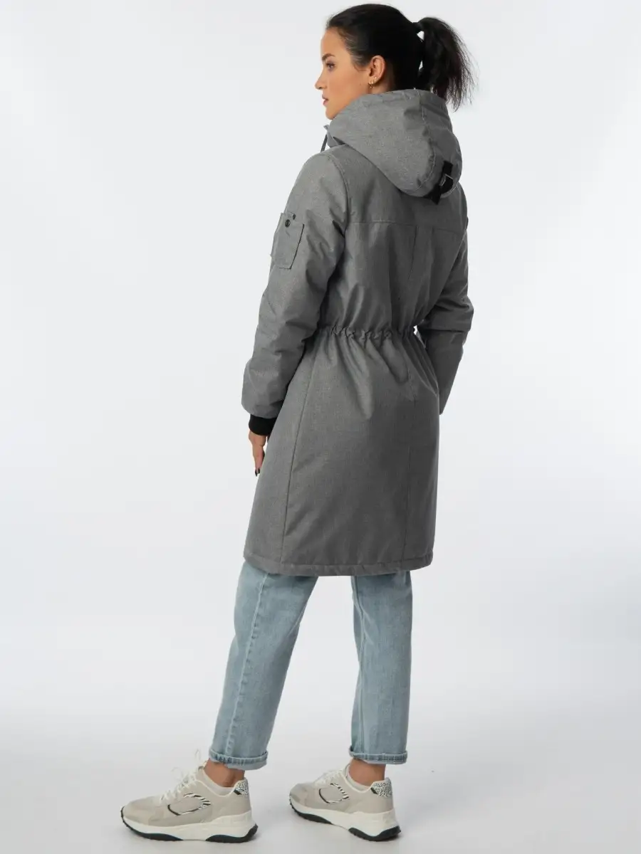 Grey on sale parka next