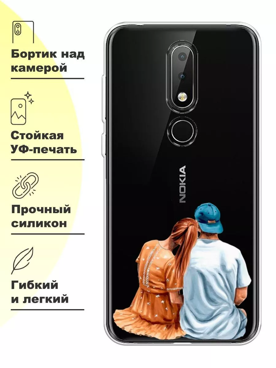 Чехол на Nokia X6 / Nokia 6.1 Plus с принтом Nokia 26572167 купить за 417 ₽  в интернет-магазине Wildberries