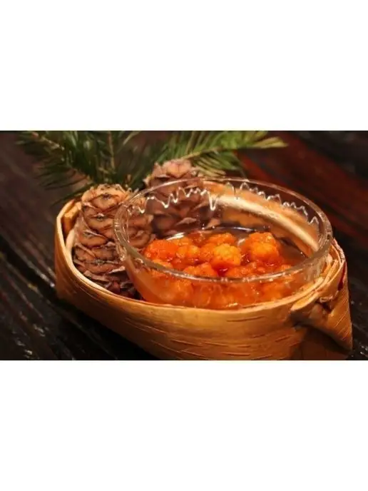 Вкус Севера!!! Набор Варенья "Сияние" 3х100гр. Морошка, брусника, черника, 100 г, фото 7
