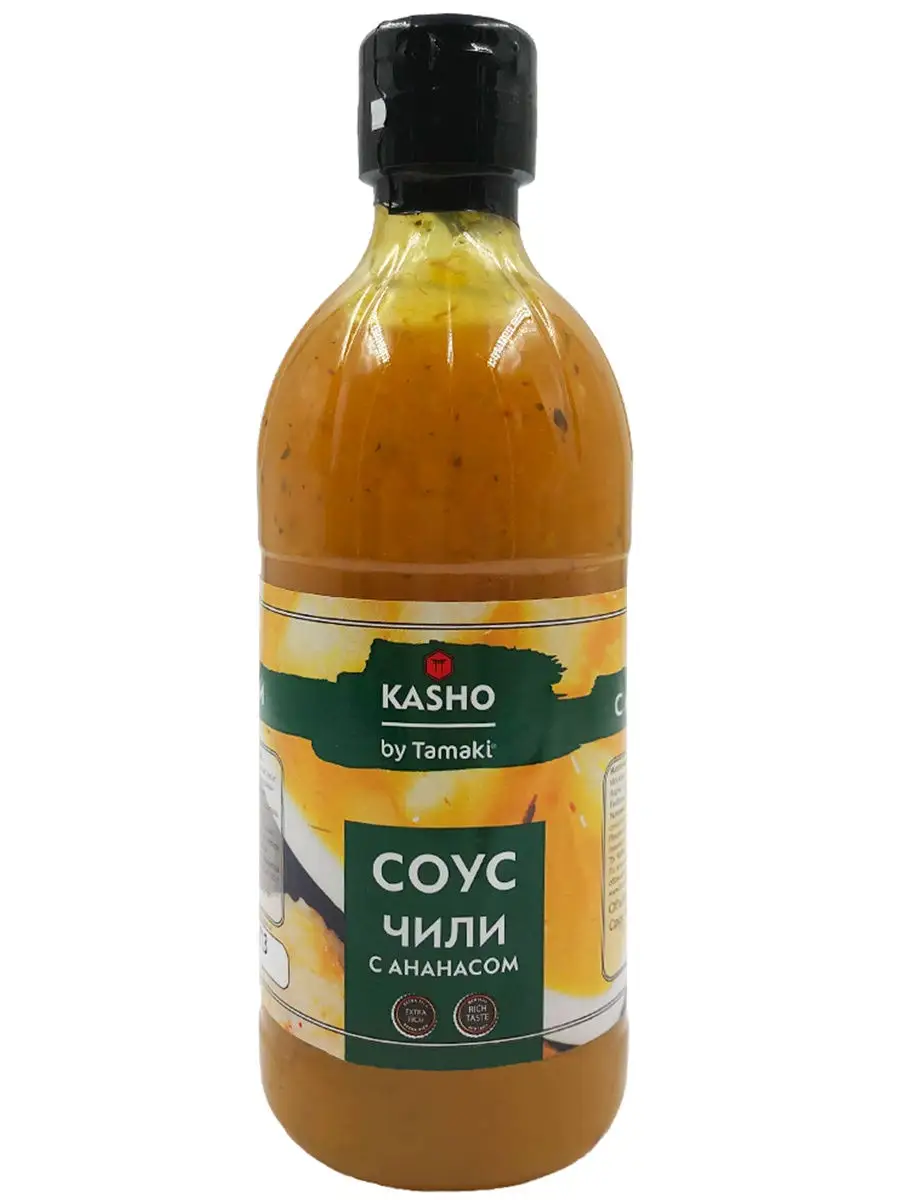 СОУС ЧИЛИ С АНАНАСОМ KASHO 470 мл / для креветок блюд из курицы рыбы  морепродуктов салатов маринада Kasho 26605218 купить в интернет-магазине  Wildberries