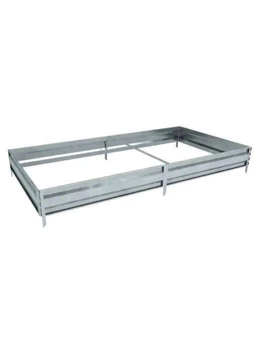 Delta-Park Готовая грядка GM100-2, 1x2x0,19 м, толщина бортика 1,2 мм, 1x2x0.19 м, фото 2