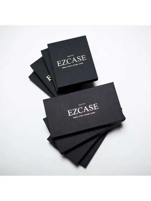 EZCASE Кожаный зажим для денег "Duo" песочный, желтый, фото 8