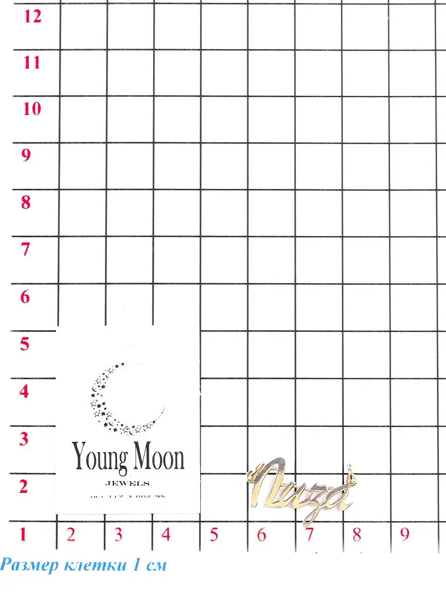 Подвеска на шею именная серебро 925 Лиза Елизавета Young Moon jewels  26752128 купить в интернет-магазине Wildberries