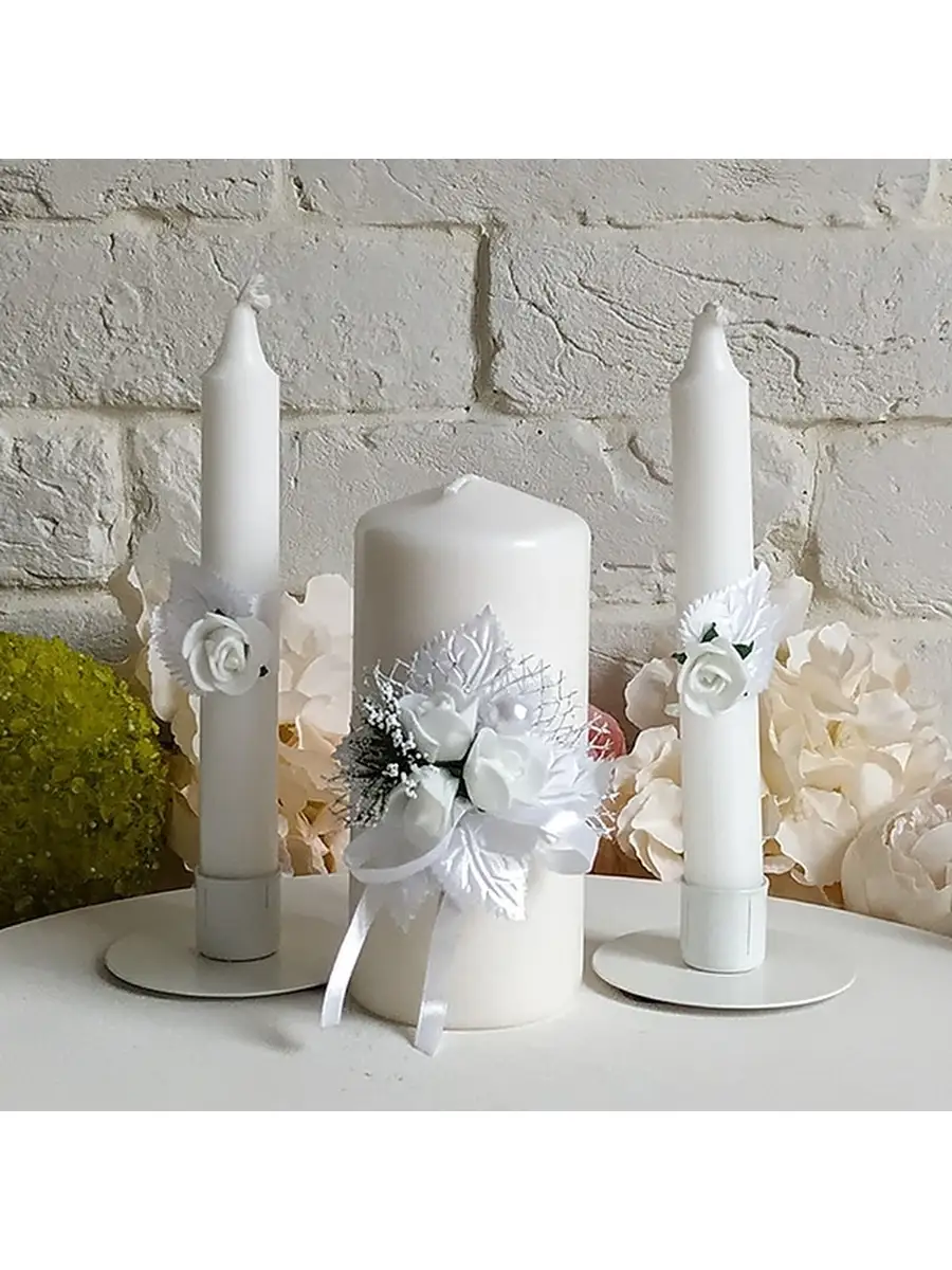 Комплект свадебных свечей для обряда 