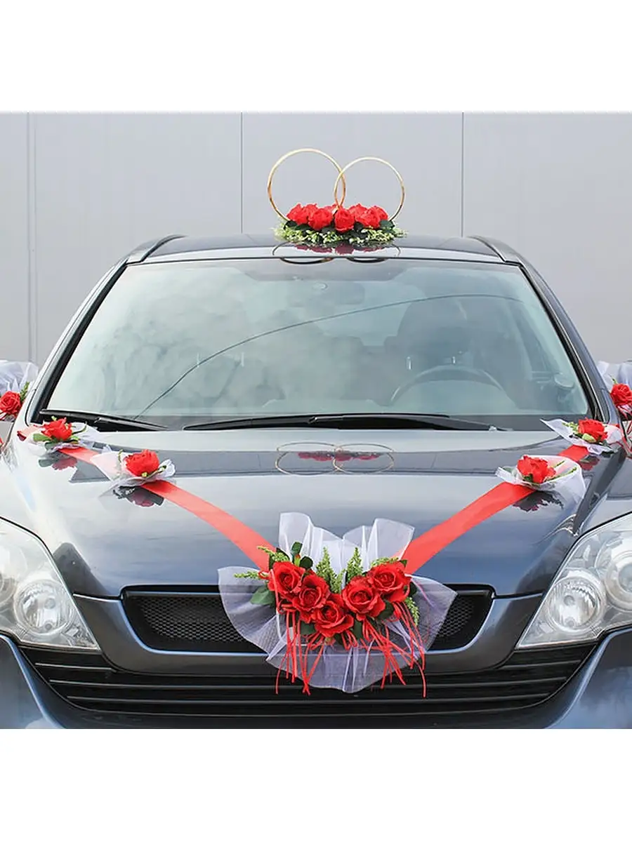 Украшения на свадебный автомобиль | LuxuryCars