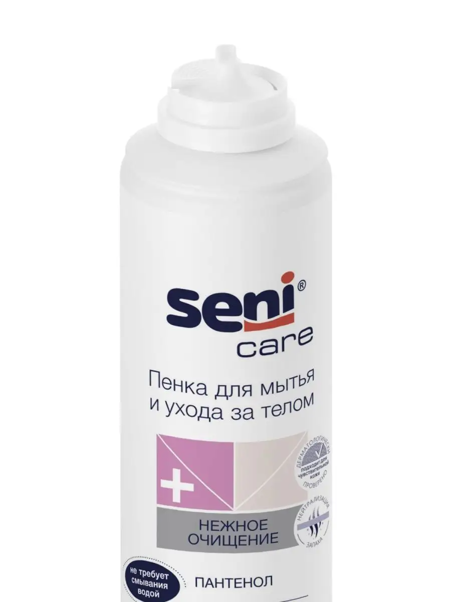 Пенка Seni Care для мытья и ухода за телом, 500 мл Seni 26820129 купить в  интернет-магазине Wildberries