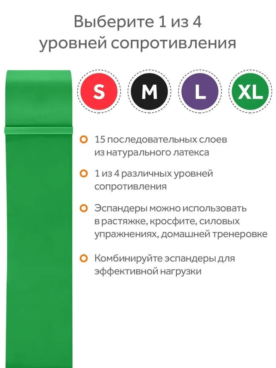 Фитнес резинка для подтягиваний XL, петля для подтягивания Goodly 26837019  купить в интернет-магазине Wildberries