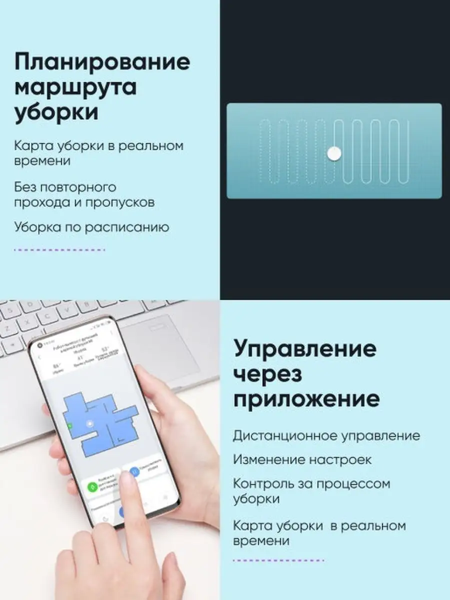 Робот-пылесос Xiaomi Vacuum-Mop 2 Lite Xiaomi 26862937 купить в  интернет-магазине Wildberries