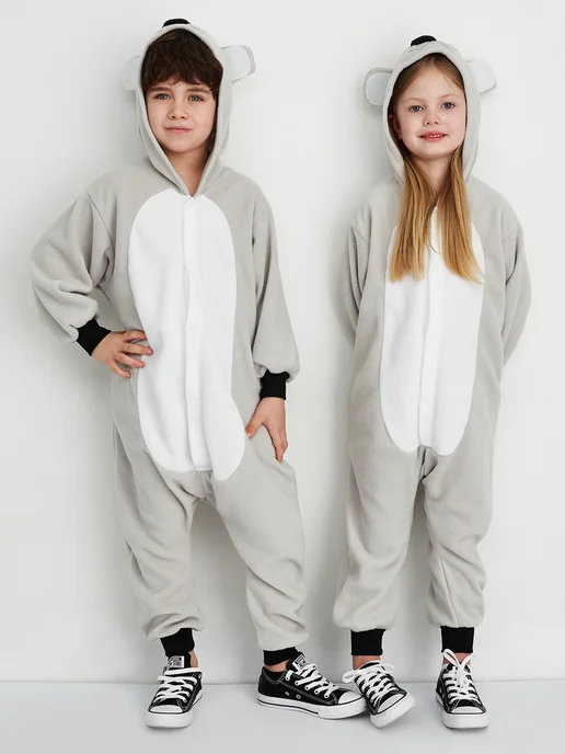 Кигуруми.ру Кигуруми детский Original костюм пижама Коала, белый