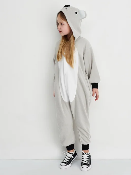 Кигуруми.ру Кигуруми детский Original костюм пижама Коала, белый, фото 4