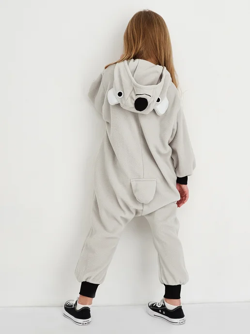 Кигуруми.ру Кигуруми детский Original костюм пижама Коала, белый, фото 5