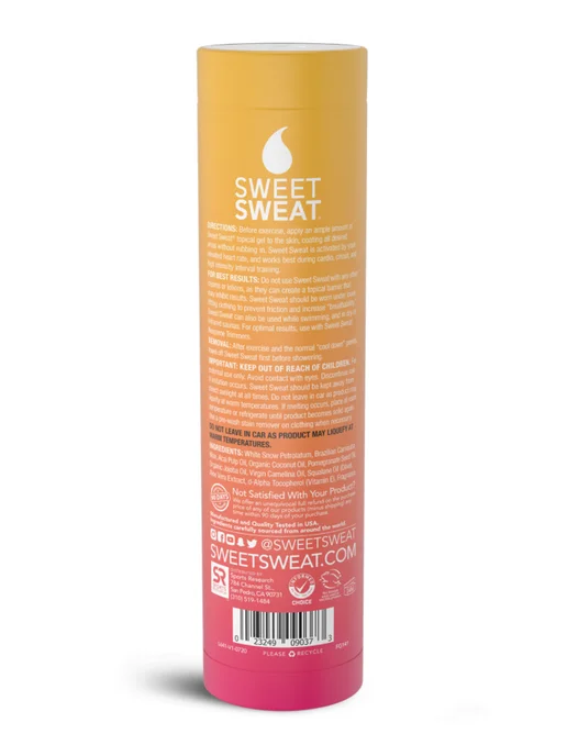 Sweet Sweat Жиросжигающая мазь для похудения, тропический аромат, 182 мл, фото 7