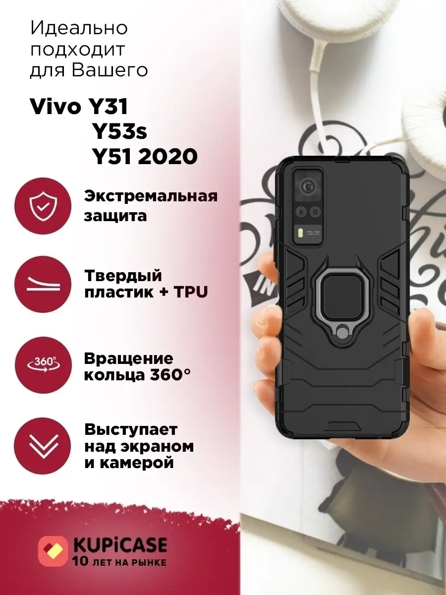 Чехол на Vivo Y31 / Vivo Y53s / Vivo Y51 Kupicase 26877108 купить за 314 ₽  в интернет-магазине Wildberries