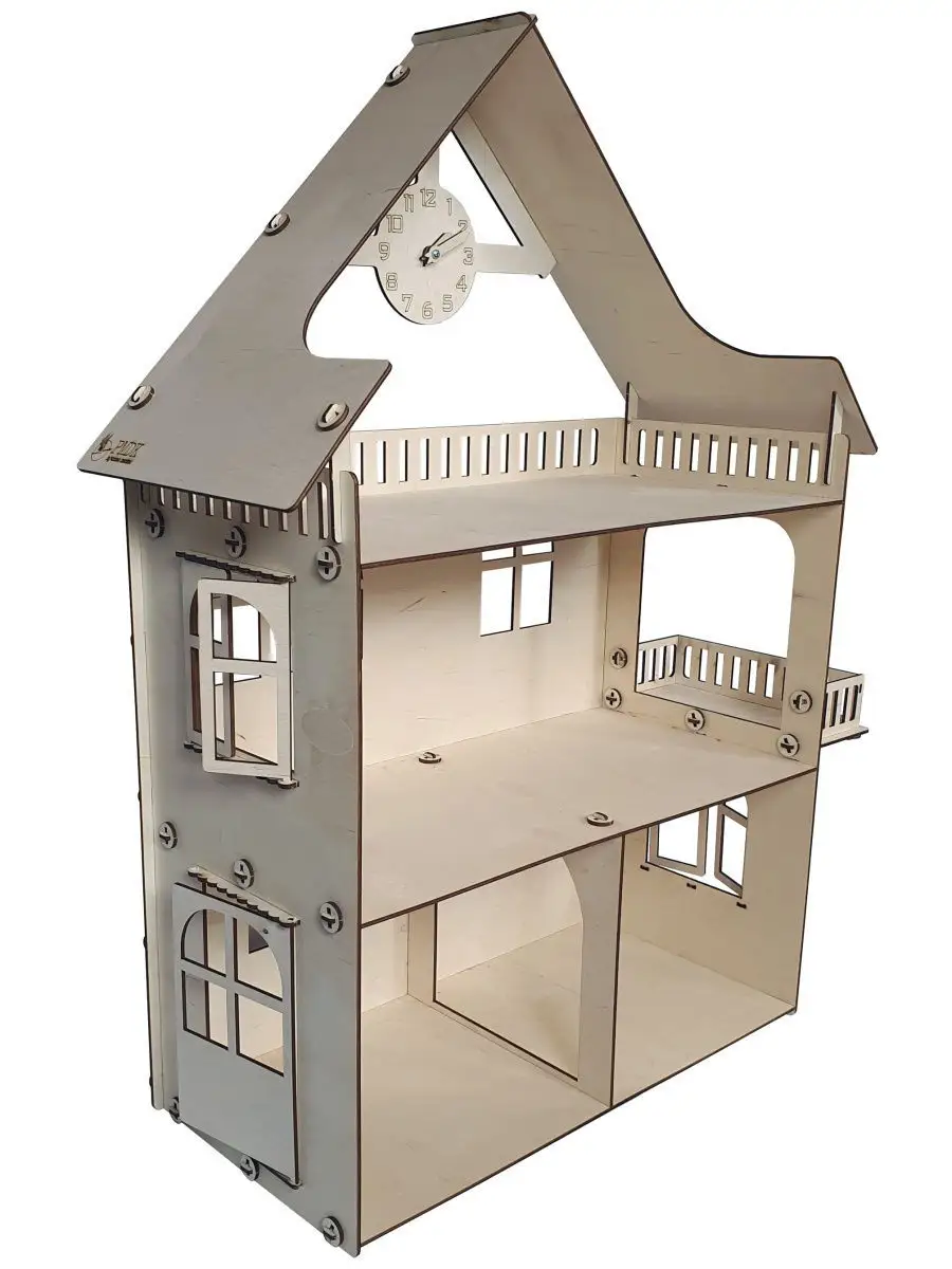 Кукольный домик своими руками из фанеры - инструкция и схемы с размерами | Wood