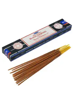 Благовония Черный бриллиант и Наг Чампа, 15 г Satya Incense 26913993 купить за 127 ₽ в интернет-магазине Wildberries