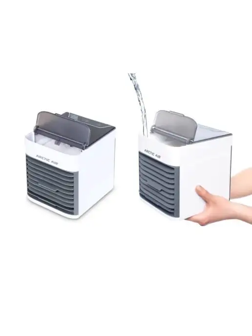 Мини кондиционер Arctic Air ULTRA /Арктика ROVUS Комнатный мини кондиционер для авто комнаты дома квартиры, белый, фото 7