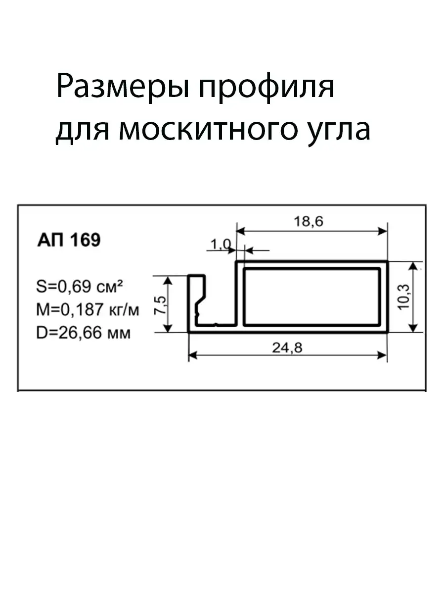 Уголки для москитной сетки IREN.S&AB 26960197 купить в интернет-магазине  Wildberries