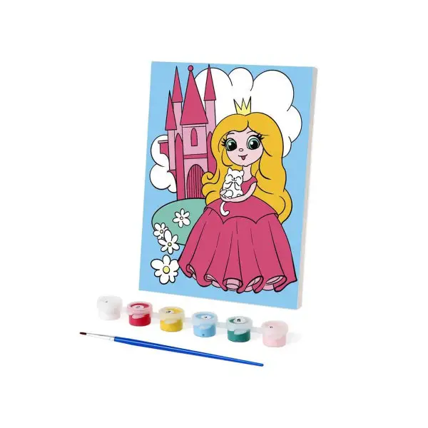Картина по номерам "Принцесса" 21х15 см