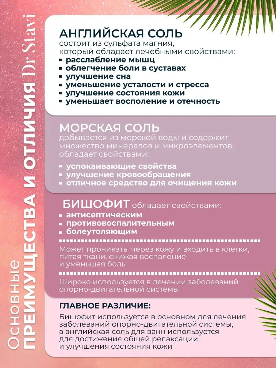 Английская соль для ванны Epsom salt магниевая 3 кг Dr. Stavi 27096717  купить за 438 ₽ в интернет-магазине Wildberries