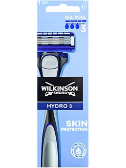 Hydro3 Станок для бритья с 1 сменной кассетой Wilkinson Sword 27104458 купить за 598 ₽ в интернет-магазине Wildberries