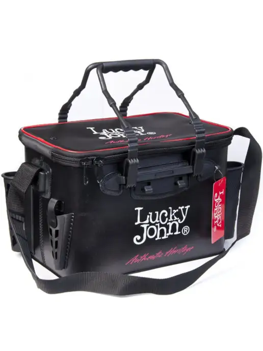 Lucky John Сумка рыболовная с держателем для удилищ EVA 360х230х250, 360x230x250, фото 2
