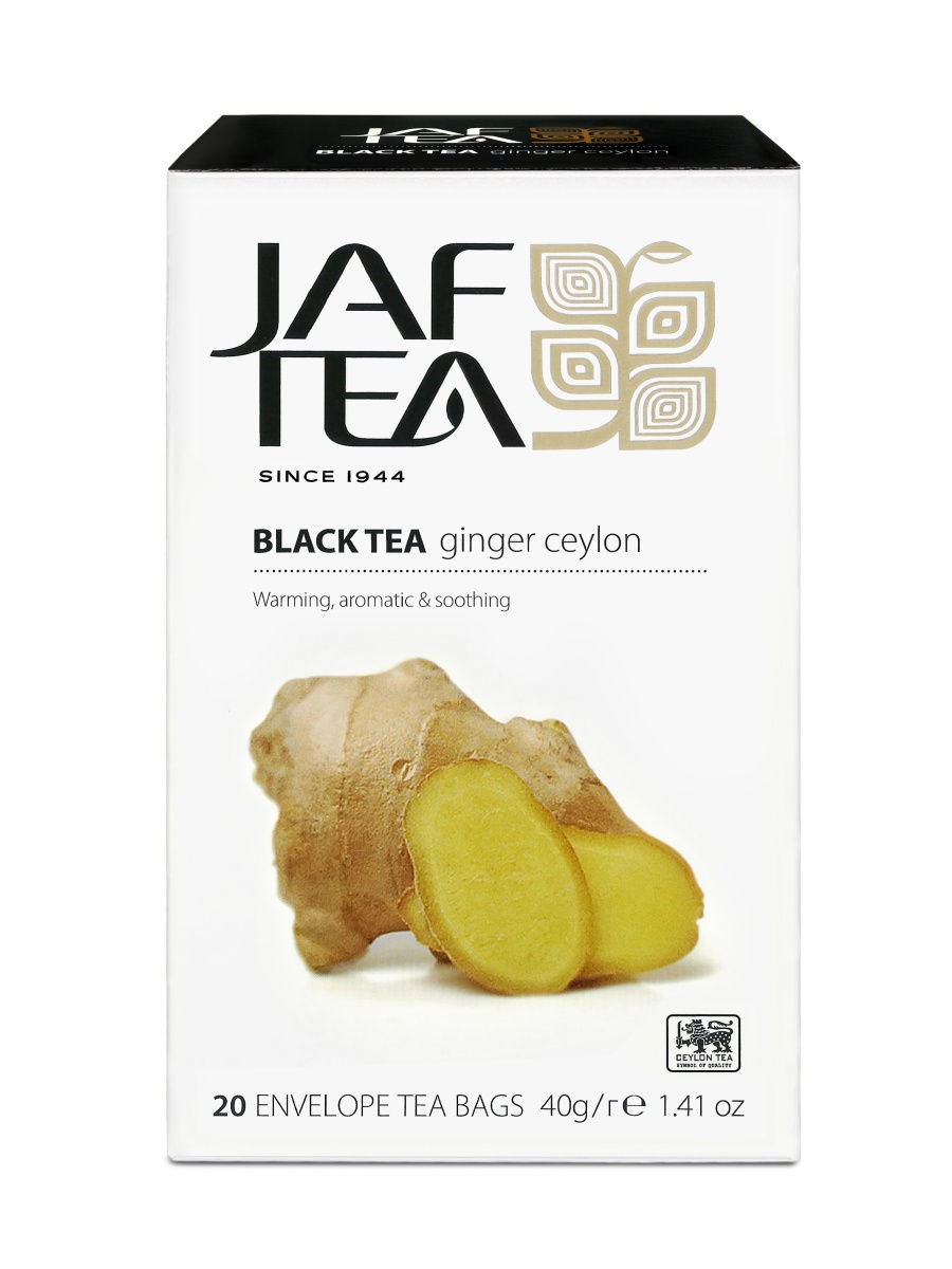 Чай JAF Tea. Черный чай JAF Tea. Ceylon Ginger. JAF Tea в пирамидах.