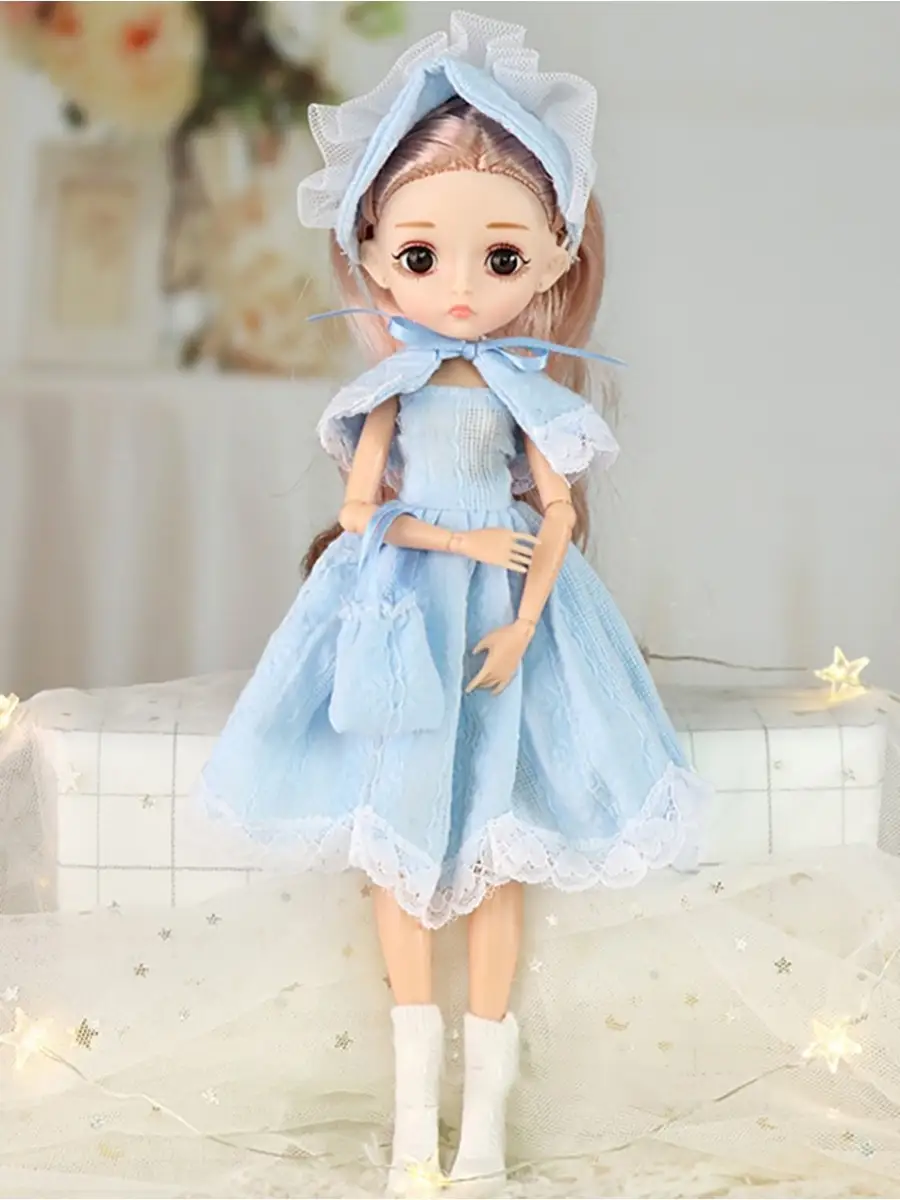 Кукла шарнирная для девочки коллекционная бжд с одеждой 26см Soul Sister  Toys 27150914 купить в интернет-магазине Wildberries