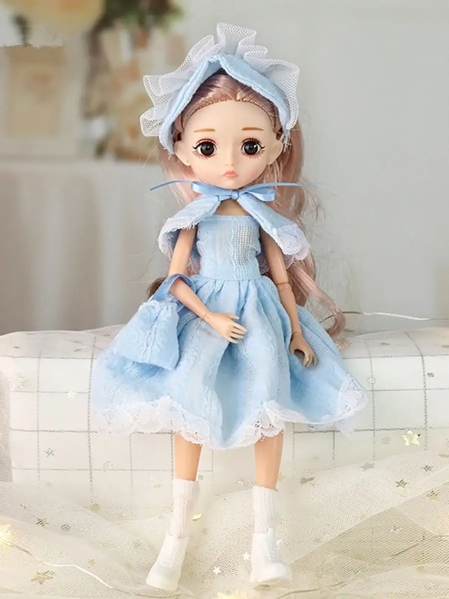 Кукла шарнирная для девочки коллекционная бжд с одеждой 26см Soul Sister  Toys 27150914 купить в интернет-магазине Wildberries