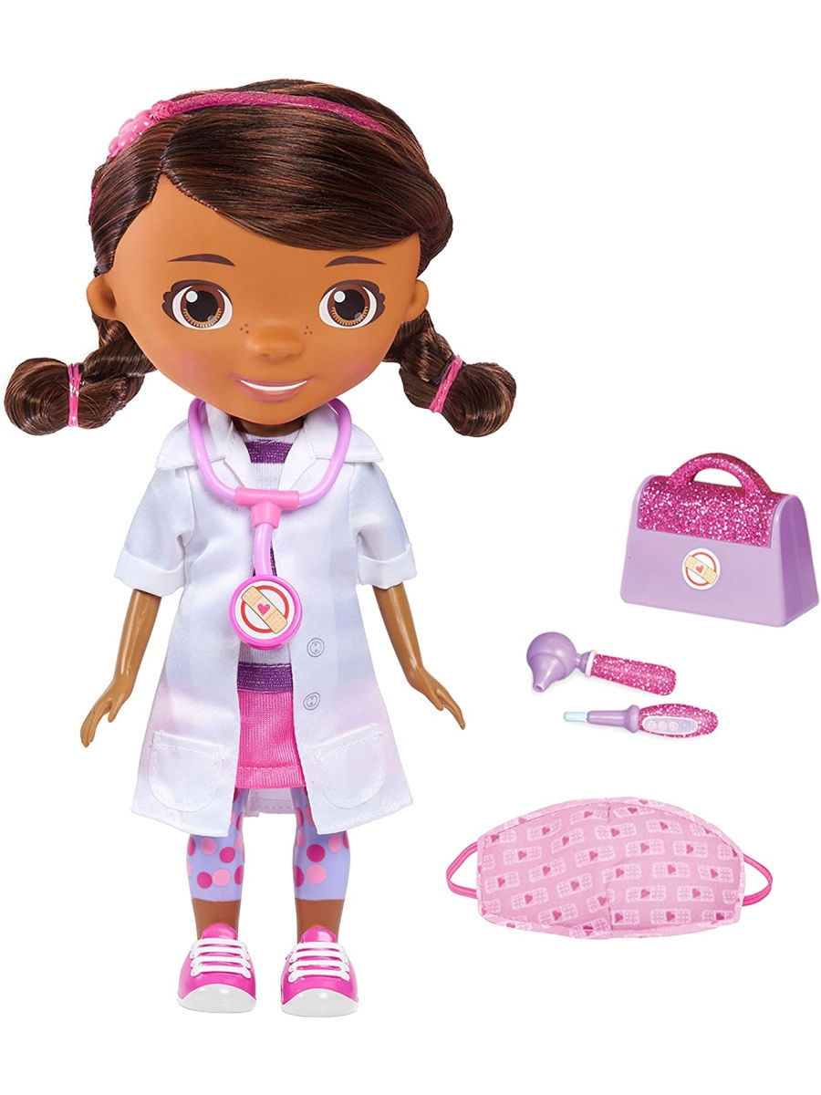 Кукла Доктор Плюшева музыкальный набор Doc McStuffins Disney 27156546  купить в интернет-магазине Wildberries